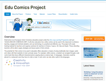 Tablet Screenshot of educomics.org